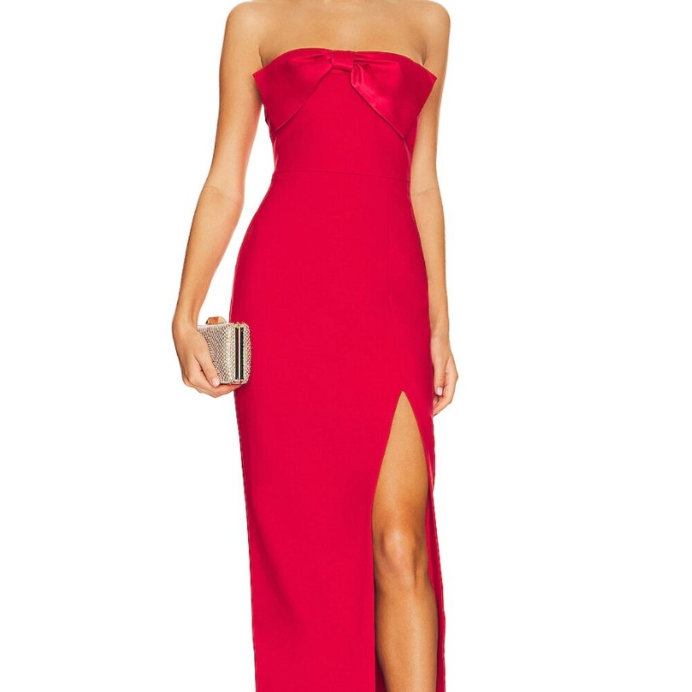 LIKELY Tricia Gown, Scarlet, Size 6